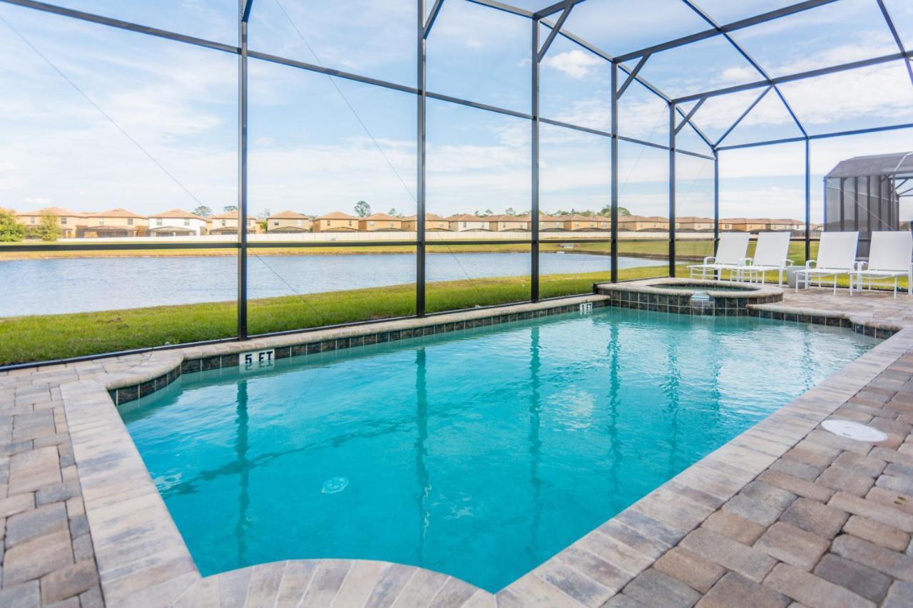 Brand New 9 Bedrooms House With Private Pool, Star Wars Game Room, Theme Rooms And Lake View Sa2145 Kissimmee Exteriör bild