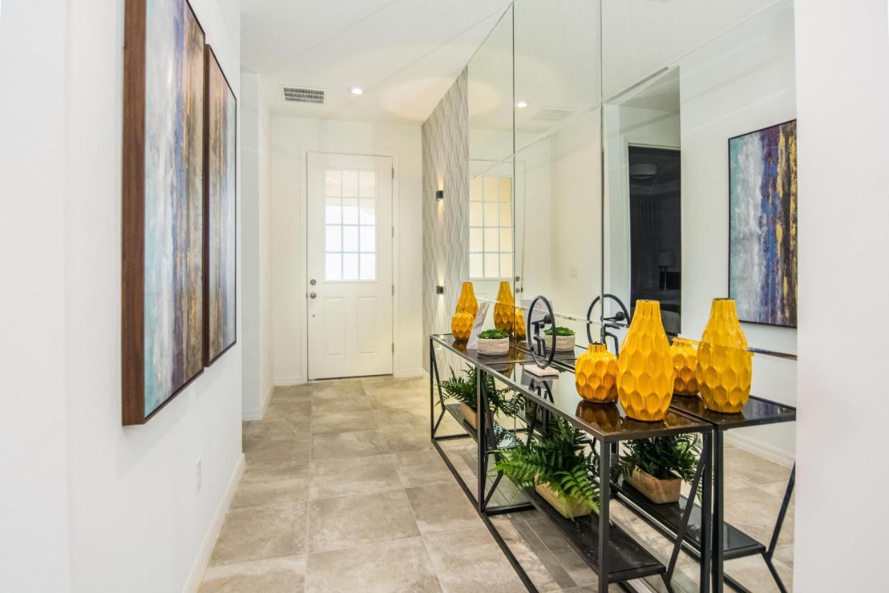 Brand New 9 Bedrooms House With Private Pool, Star Wars Game Room, Theme Rooms And Lake View Sa2145 Kissimmee Exteriör bild